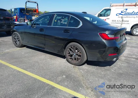 2025 BMW 330I z USA, uszkodzony, nr VIN 3MW69CW04S8F32236